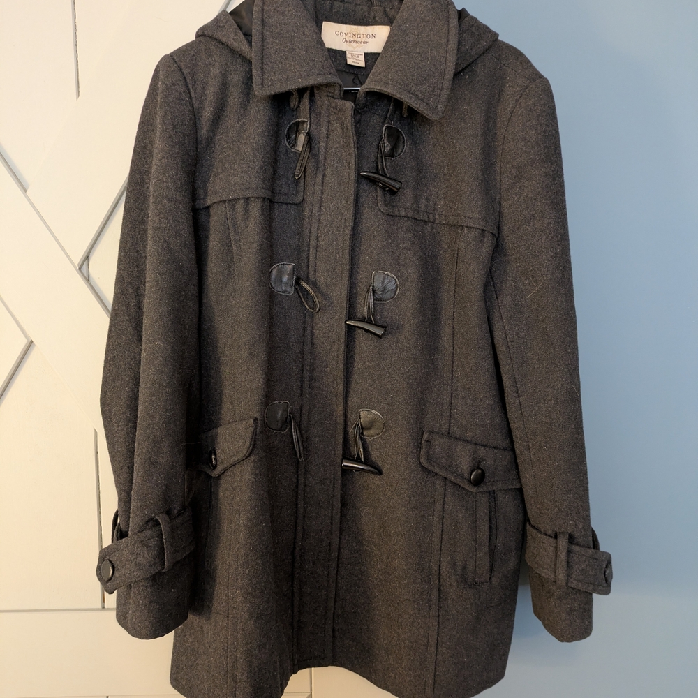 Covington Gray Outerwear Jacket - image 1